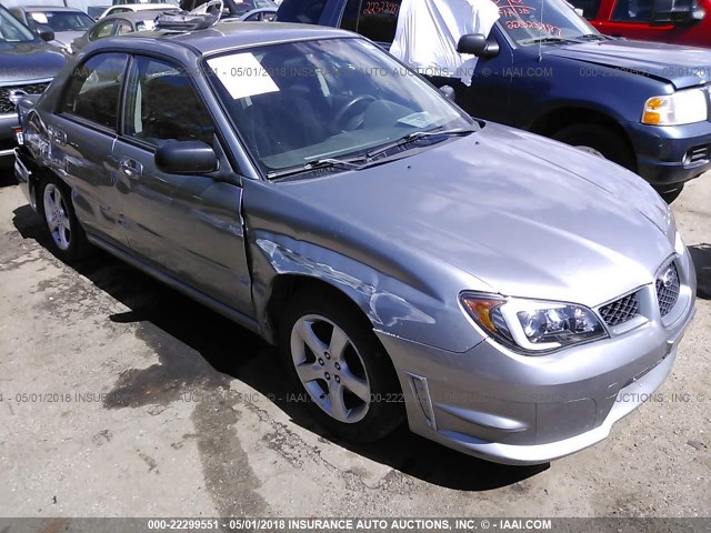 JF1GD61647H506229 - 2007 SUBARU IMPREZA 2.5I GRAY photo 1