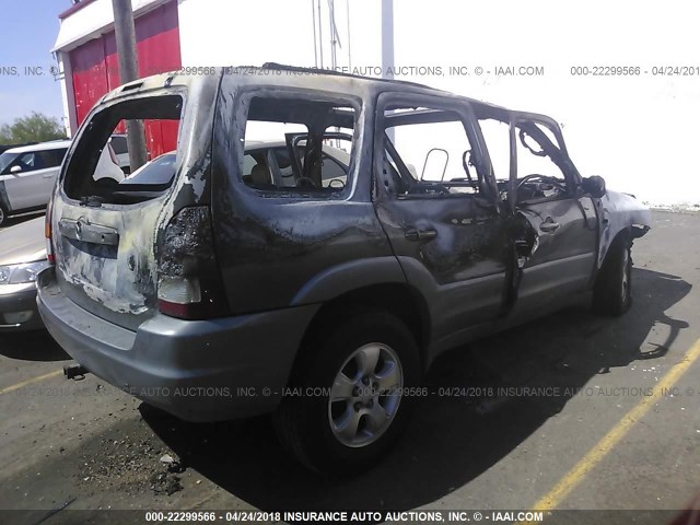 4F2YU08172KM63250 - 2002 MAZDA TRIBUTE LX/ES 灰色 照片 4