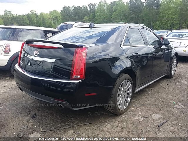 1G6DJ5EG7A0146501 - 2010 CADILLAC CTS PERFORMANCE COLLECTION Черный фото 4