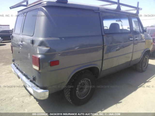 1GCEG25H2K7158376 - 1989 CHEVROLET G20 GRAY photo 6