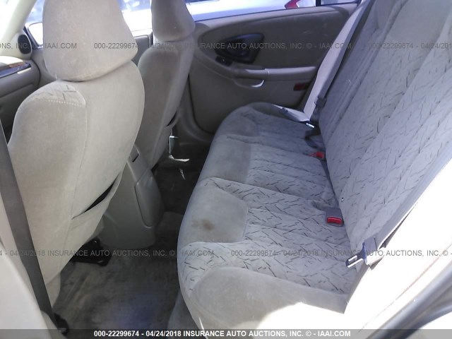 1G1NE52J82M694726 - 2002 CHEVROLET MALIBU LS 灰色 照片 8