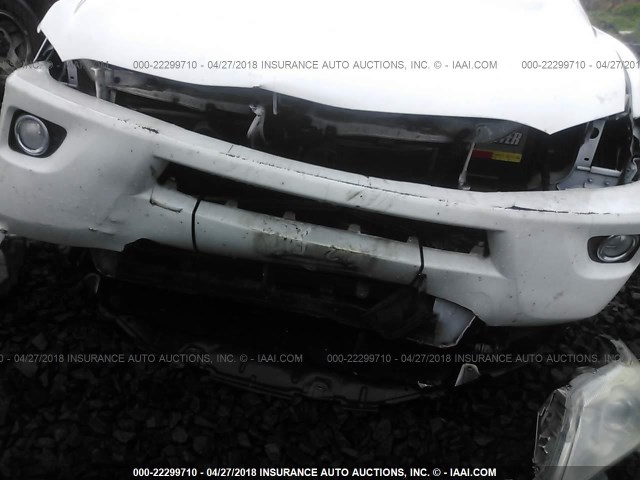 4T1BK3EK8BU615093 - 2011 TOYOTA CAMRY SE/LE/XLE WHITE photo 6