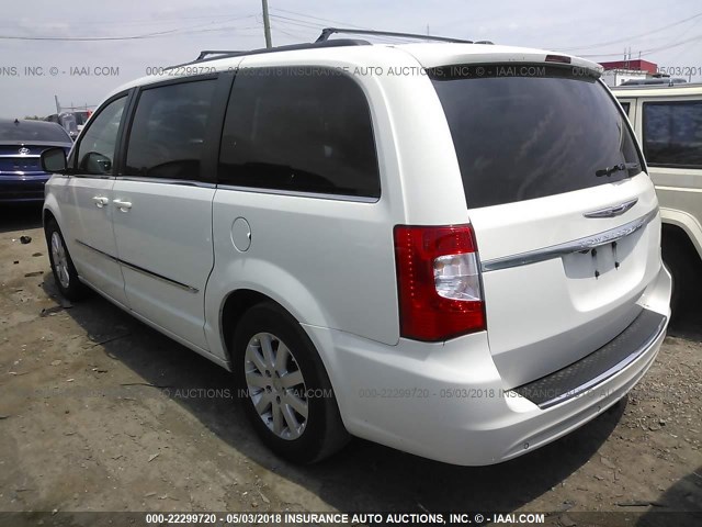 2A4RR8DG0BR760029 - 2011 CHRYSLER TOWN & COUNTRY TOURING L WHITE photo 3