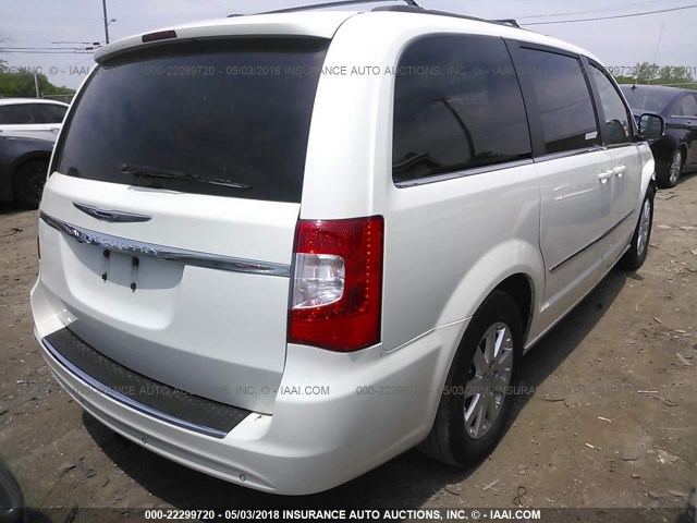 2A4RR8DG0BR760029 - 2011 CHRYSLER TOWN & COUNTRY TOURING L WHITE photo 4