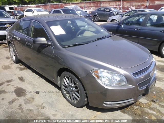 1G1ZB5EBXAF114894 - 2010 CHEVROLET MALIBU LS 棕色 照片 1