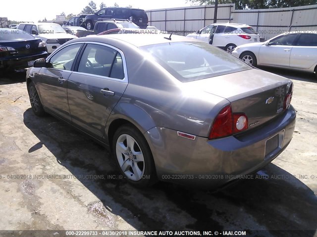 1G1ZB5EBXAF114894 - 2010 CHEVROLET MALIBU LS 棕色 照片 3