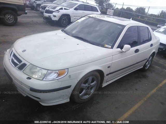 YS3ED49A543503744 - 2004 SAAB 9-5 ARC WHITE photo 2