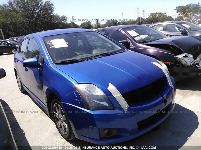 3N1AB6AP0BL670315 - 2011 NISSAN SENTRA 2.0/2.0S/SR/2.0SL BLUE photo 1