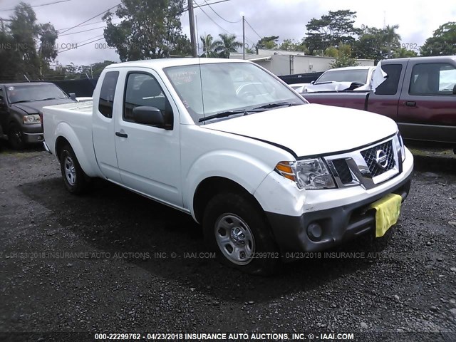 1N6BD0CT1FN759090 - 2015 NISSAN FRONTIER S/SV WHITE photo 1