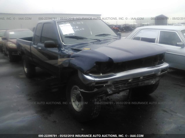 JT4VN13G2L5034437 - 1990 TOYOTA PICKUP 1/2 TON EXTRA LONG WHEELBASE SR5 BLUE photo 1