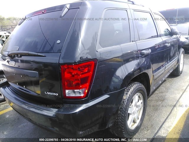 1J4GR48K25C579641 - 2005 JEEP GRAND CHEROKEE LAREDO/COLUMBIA/FREEDOM 黑色 照片 4