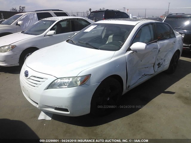 4T4BE46K28R025997 - 2008 TOYOTA CAMRY CE/LE/XLE/SE WHITE photo 2