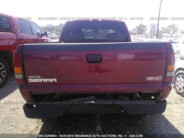 2GTEC19V241343128 - 2004 GMC NEW SIERRA C1500 MAROON photo 8