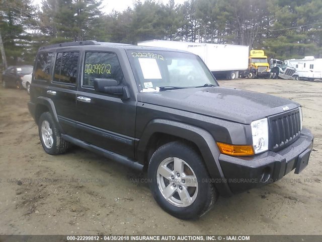 1J8HG48K26C174129 - 2006 JEEP COMMANDER BROWN photo 1