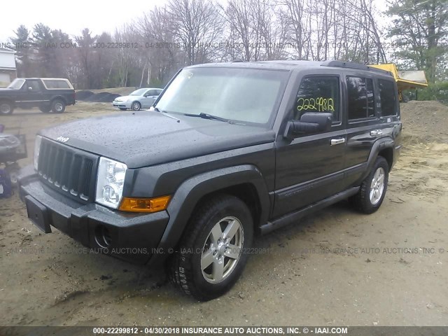 1J8HG48K26C174129 - 2006 JEEP COMMANDER BROWN photo 2