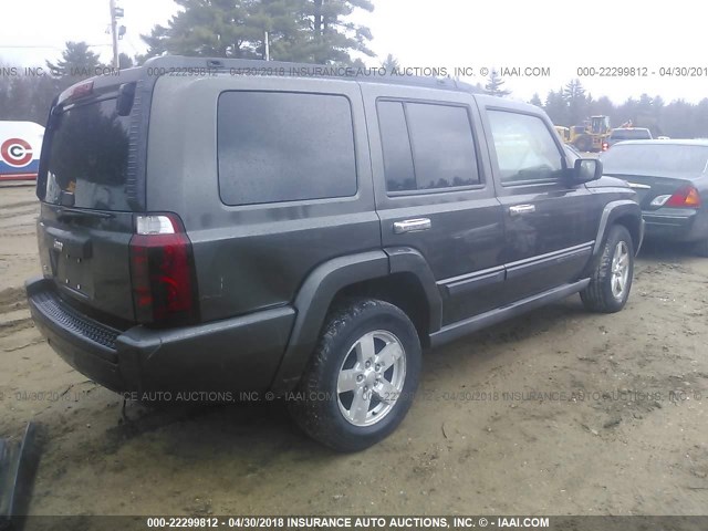 1J8HG48K26C174129 - 2006 JEEP COMMANDER BROWN photo 4