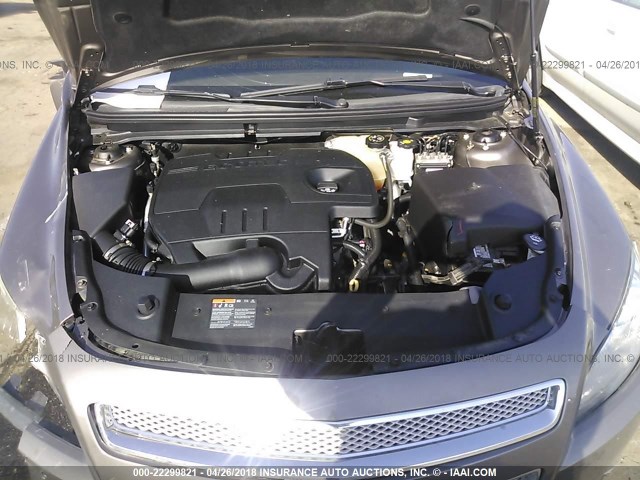 1G1ZE5E12BF161434 - 2011 CHEVROLET MALIBU LTZ 棕色 照片 10