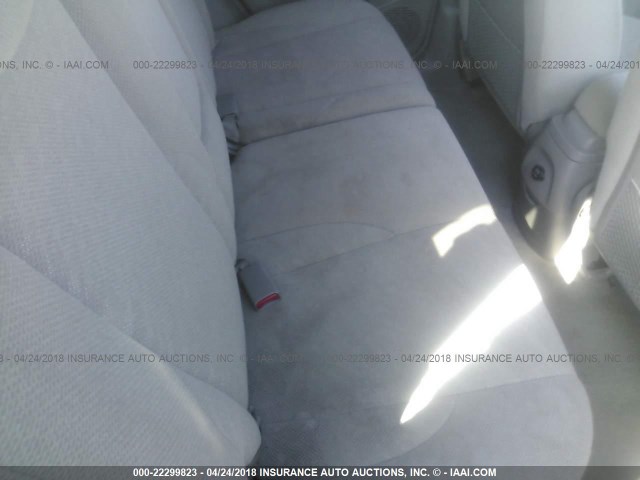 KM8JM12BX5U098124 - 2005 HYUNDAI TUCSON GL WHITE photo 8