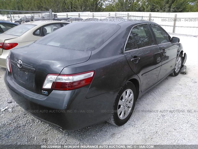 4T1BB46K59U093568 - 2009 TOYOTA CAMRY HYBRID GRAY photo 4