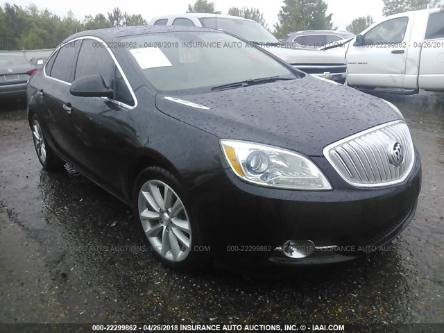 1G4PP5SK4E4103519 - 2014 BUICK VERANO BLACK photo 1