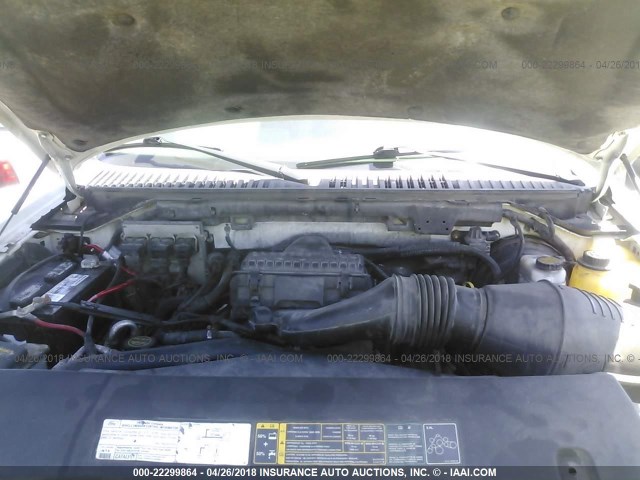 1FMPU16526LA55984 - 2006 FORD EXPEDITION XLT თეთრი ფოტო 10