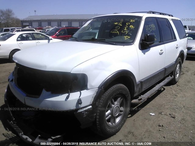 1FMPU16526LA55984 - 2006 FORD EXPEDITION XLT თეთრი ფოტო 2