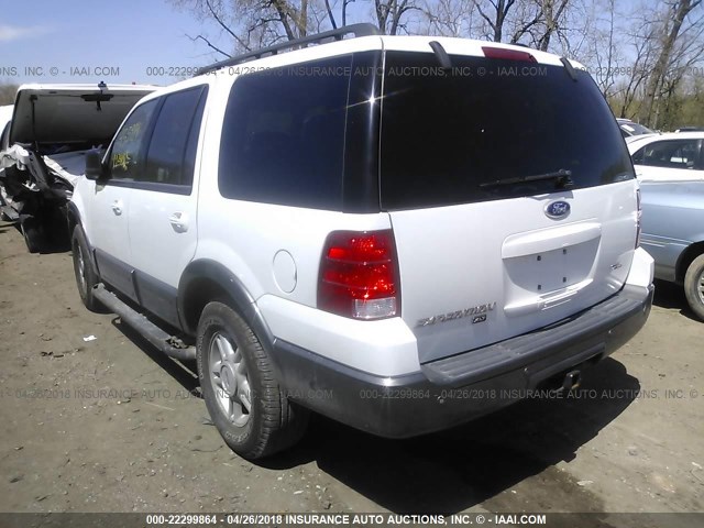 1FMPU16526LA55984 - 2006 FORD EXPEDITION XLT თეთრი ფოტო 3
