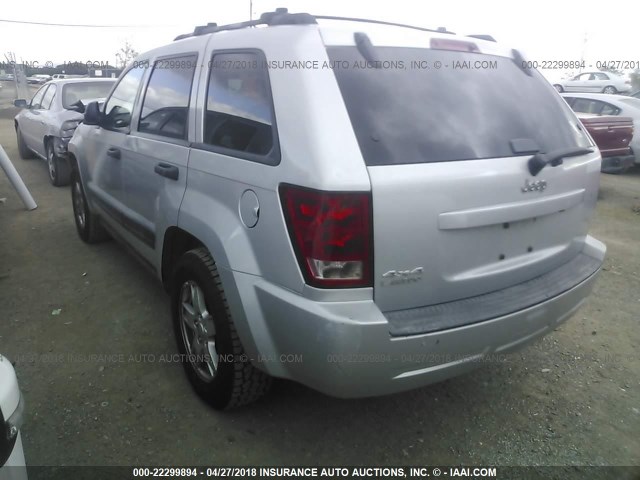 1J8GR48K36C136740 - 2006 JEEP GRAND CHEROKEE LAREDO/COLUMBIA/FREEDOM 银色 照片 3