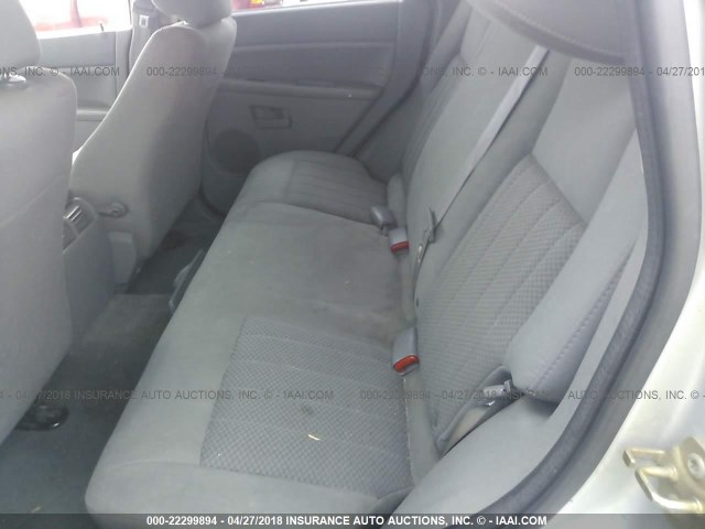 1J8GR48K36C136740 - 2006 JEEP GRAND CHEROKEE LAREDO/COLUMBIA/FREEDOM 银色 照片 8