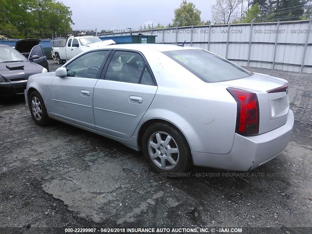 1G6DM57T360102956 - 2006 CADILLAC CTS GRAY photo 3