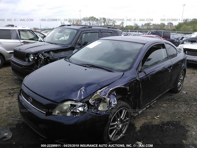JTKDE177670190921 - 2007 TOYOTA SCION TC 蓝色 照片 2