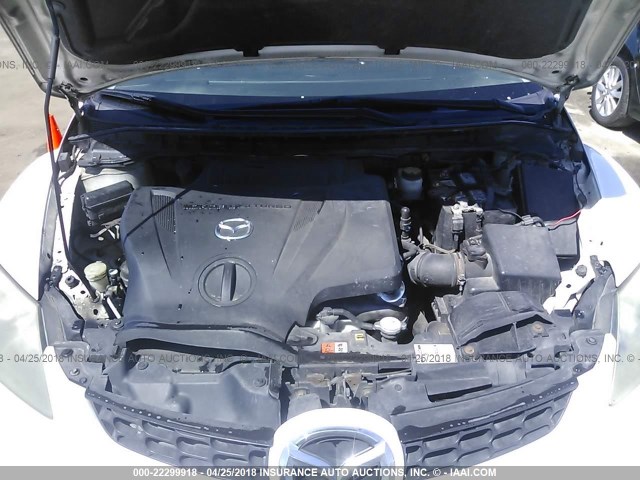 JM3ER293370112264 - 2007 MAZDA CX-7 WHITE photo 10