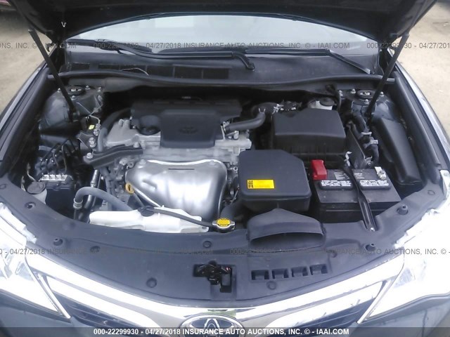 4T4BF1FK0ER440369 - 2014 TOYOTA CAMRY L/SE/LE/XLE 蓝色 照片 10