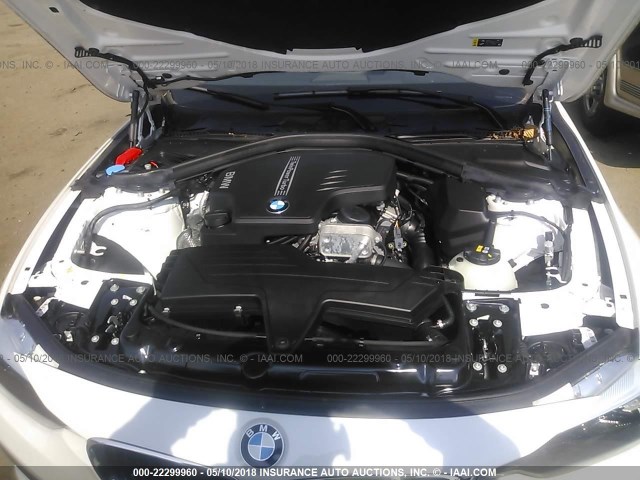 WBA8A3C36HK692690 - 2017 BMW 320 XI WHITE photo 10