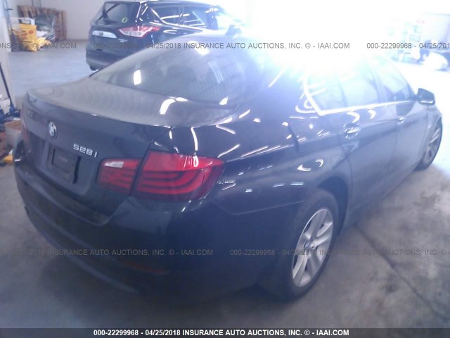 WBAFR1C59BC738309 - 2011 BMW 528 I BLACK photo 4