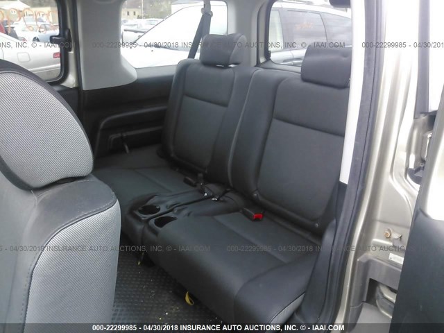 5J6YH28554L012618 - 2004 HONDA ELEMENT EX GRAY photo 8