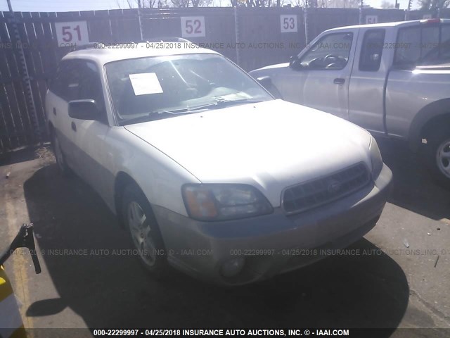 4S3BH675746609577 - 2004 SUBARU LEGACY OUTBACK AWP 白色 照片 1