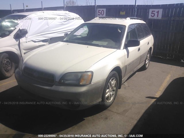 4S3BH675746609577 - 2004 SUBARU LEGACY OUTBACK AWP 白色 照片 2