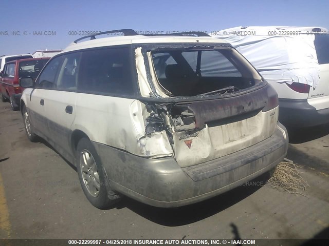 4S3BH675746609577 - 2004 SUBARU LEGACY OUTBACK AWP 白色 照片 3
