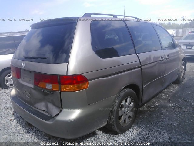 5FNRL18983B149513 - 2003 HONDA ODYSSEY EXL თაფლისფერი ფოტო 4