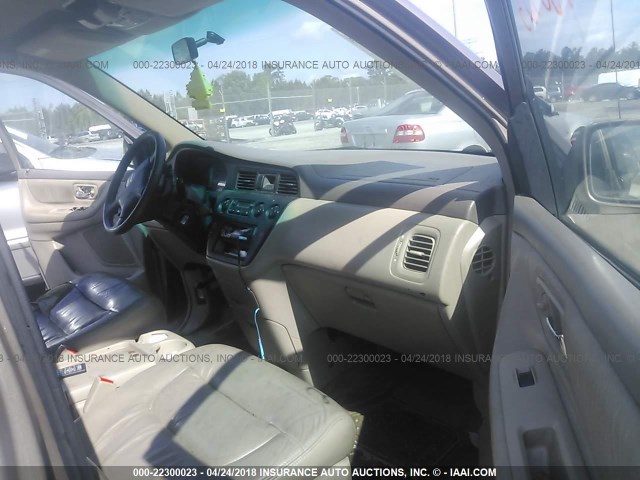 5FNRL18983B149513 - 2003 HONDA ODYSSEY EXL TAN photo 5