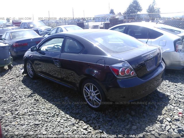 JTKDE167980239676 - 2008 TOYOTA SCION TC 黑色 照片 3