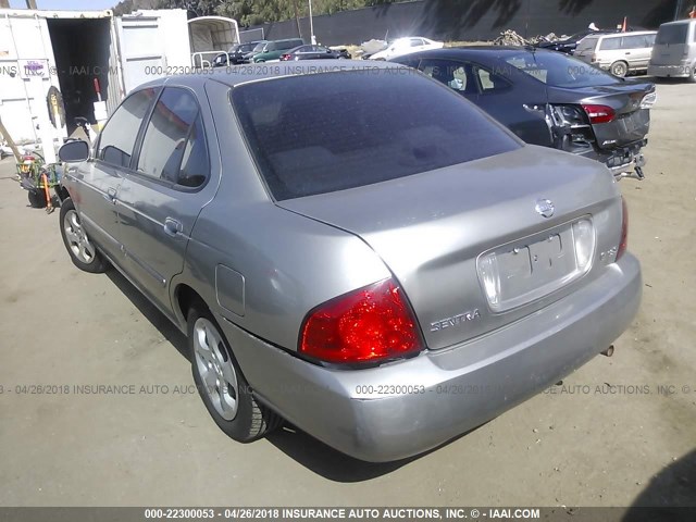 3N1CB51D25L457542 - 2005 NISSAN SENTRA 1.8/1.8S GRAY photo 3