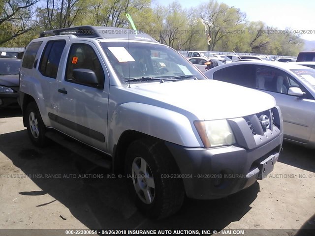 5N1AN08W45C647825 - 2005 NISSAN XTERRA OFF ROAD/S/SE SILVER photo 1