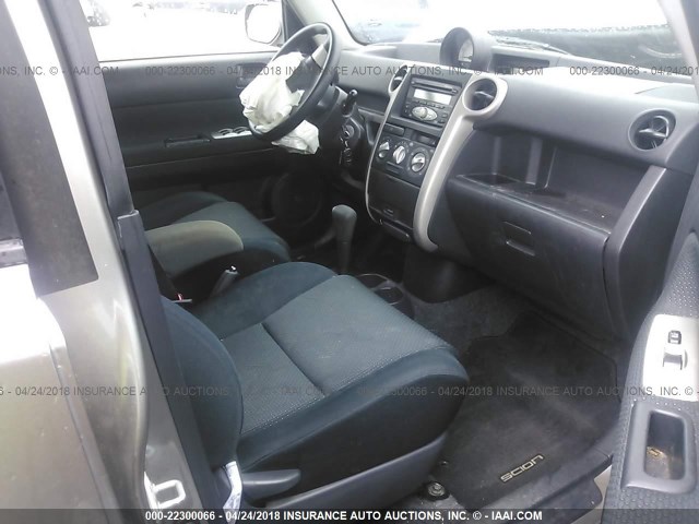 JTLKT324664114723 - 2006 TOYOTA SCION XB Champagne photo 5