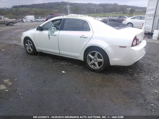 1G1ZE5E13BF169445 - 2011 CHEVROLET MALIBU LTZ 白色 照片 3