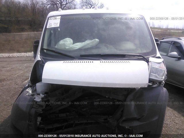 3C6TRVAG9GE107911 - 2016 RAM PROMASTER 1500 1500 STANDARD WHITE photo 8