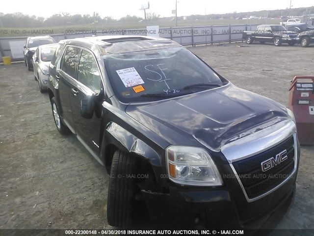 2GKALMEK5C6325062 - 2012 GMC TERRAIN SLE BLACK photo 6