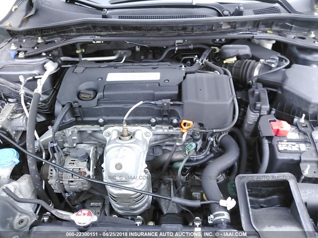1HGCR2F57FA059990 - 2015 HONDA ACCORD SPORT ნაცრისფერი ფოტო 10