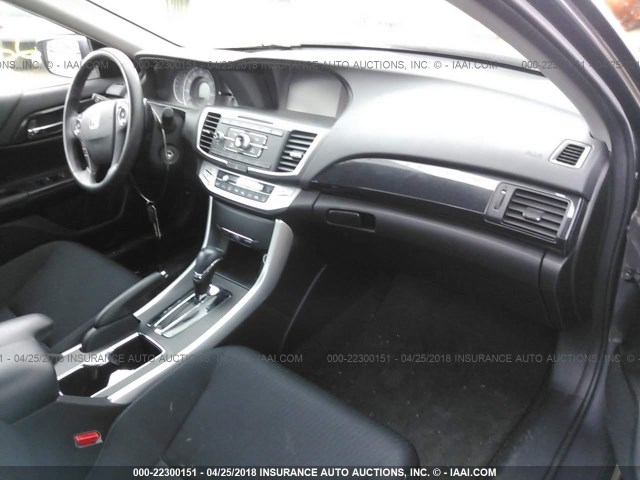 1HGCR2F57FA059990 - 2015 HONDA ACCORD SPORT GRAY photo 5